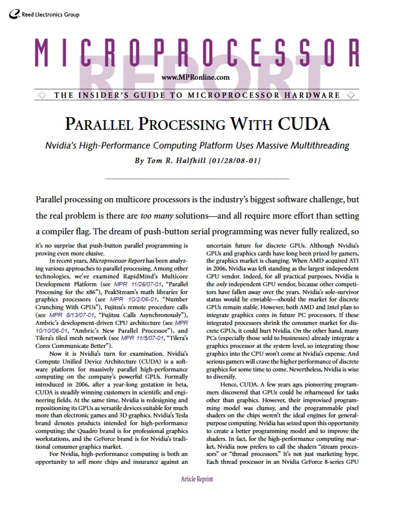 Introduction to the Microprocessor