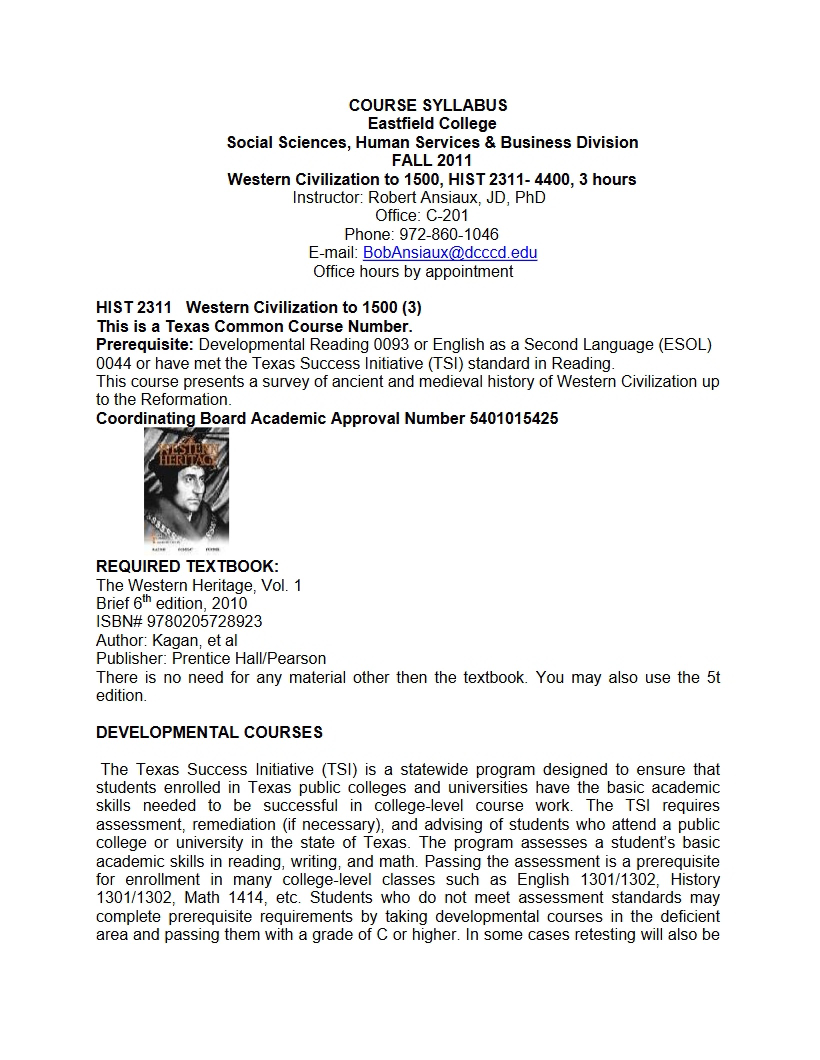 Syllabus