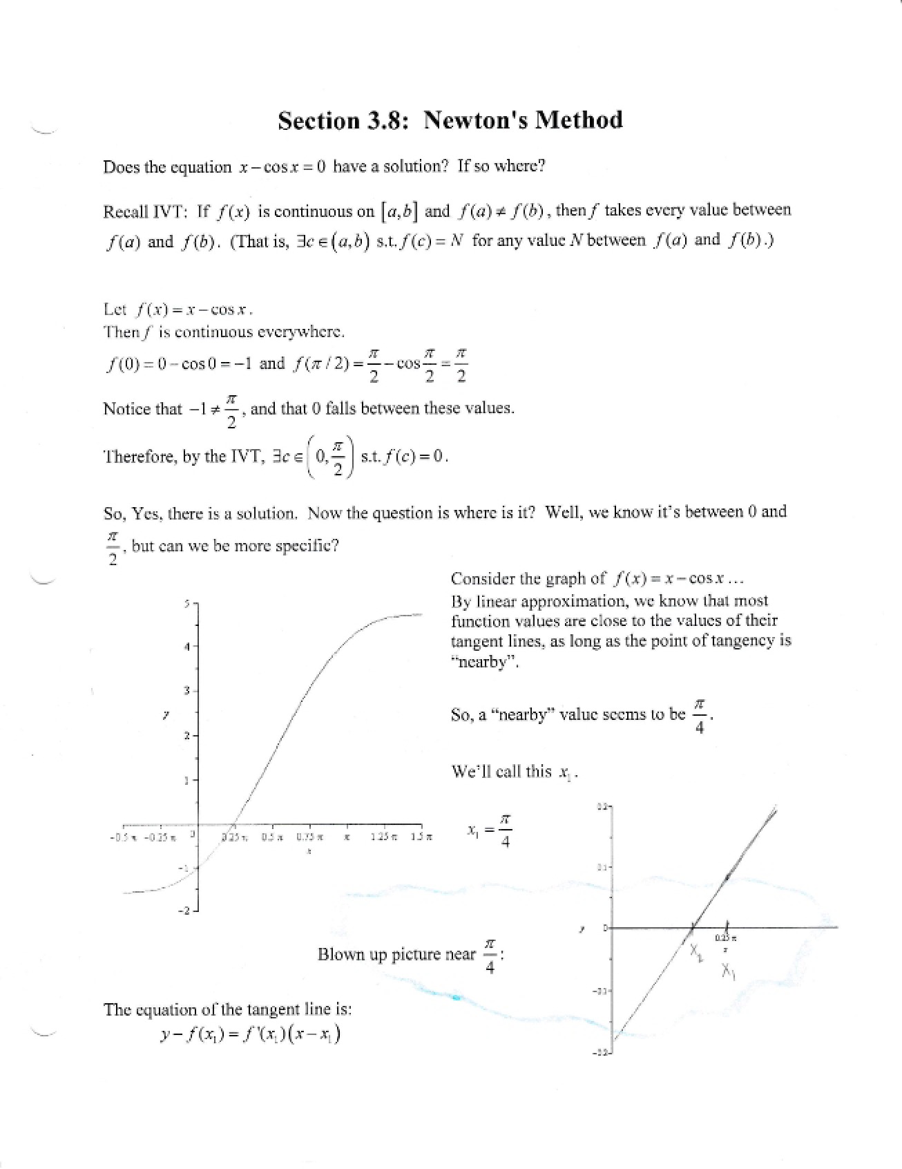 Material from Section 3.8