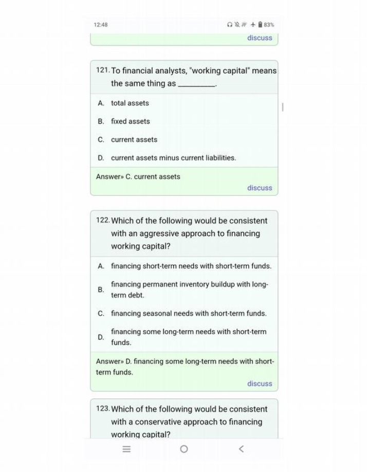 Working Capital in Financial Analysis