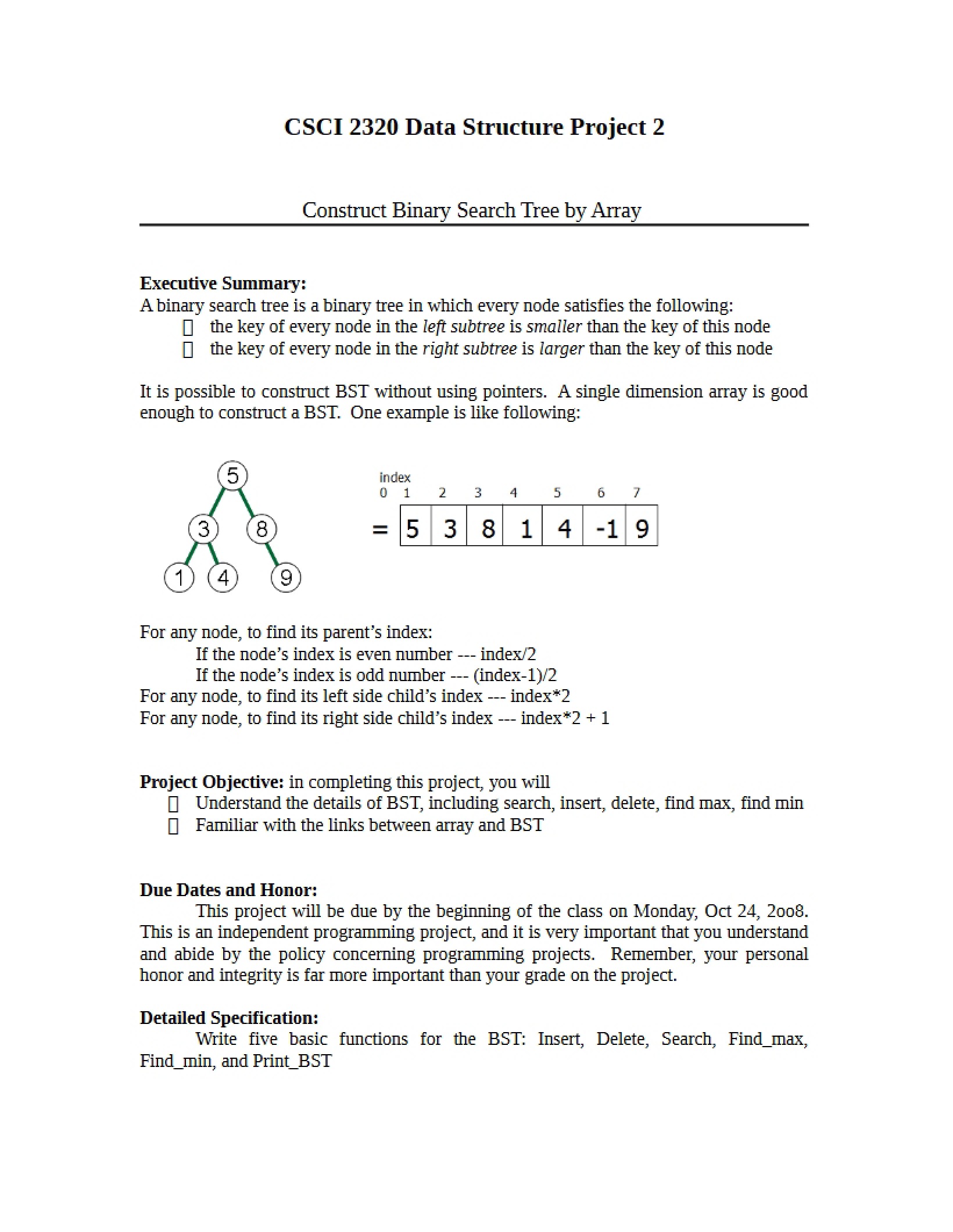 Project Assignment 2