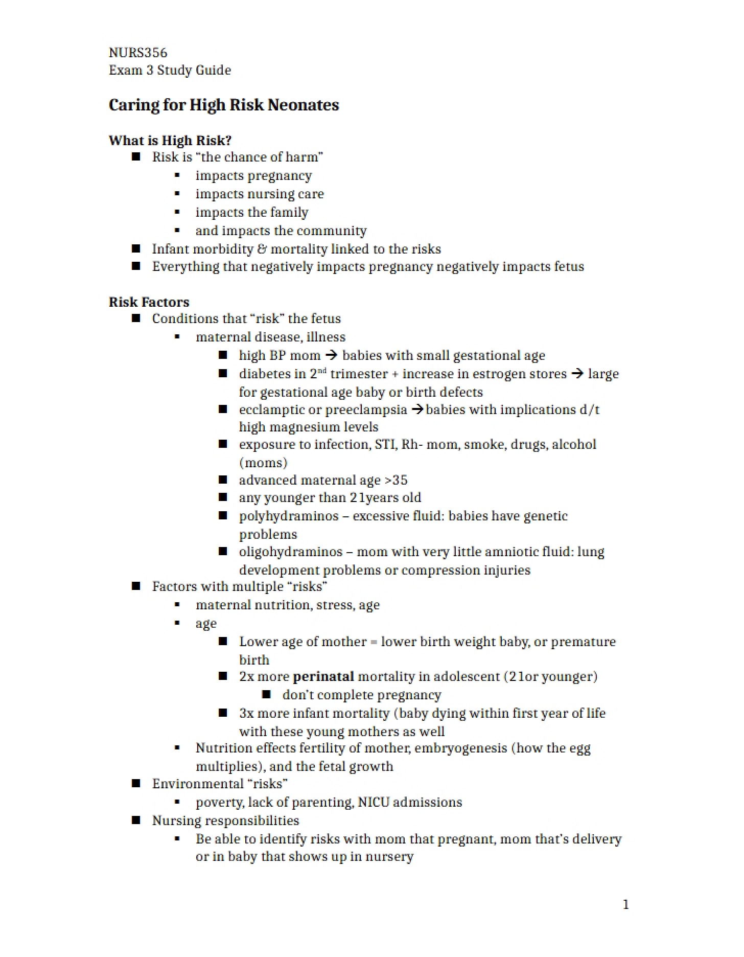 High Risk Neonate Care (Part 14)