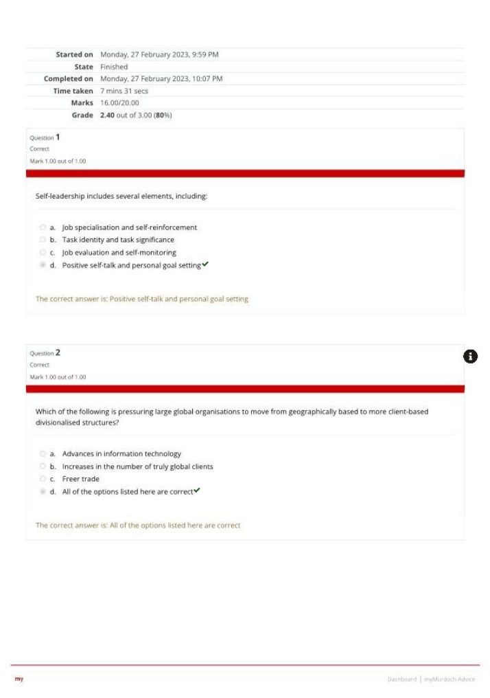Attempt Review for Quiz 3 (Chapters 4, 6, & 13)