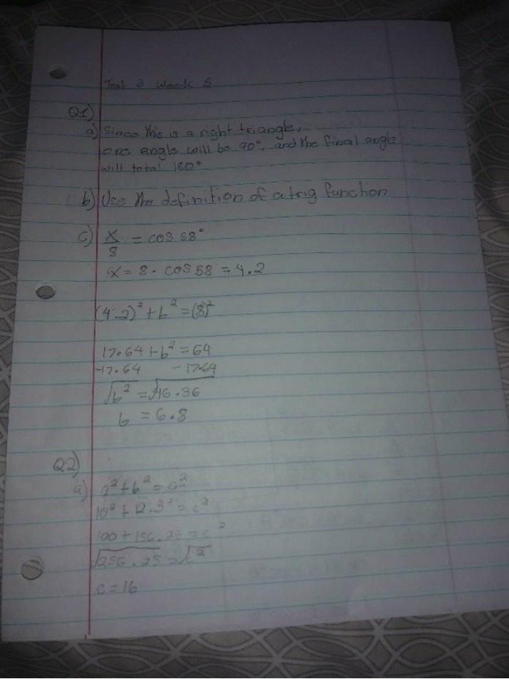Trigonometry Practice Problems and Study Notes