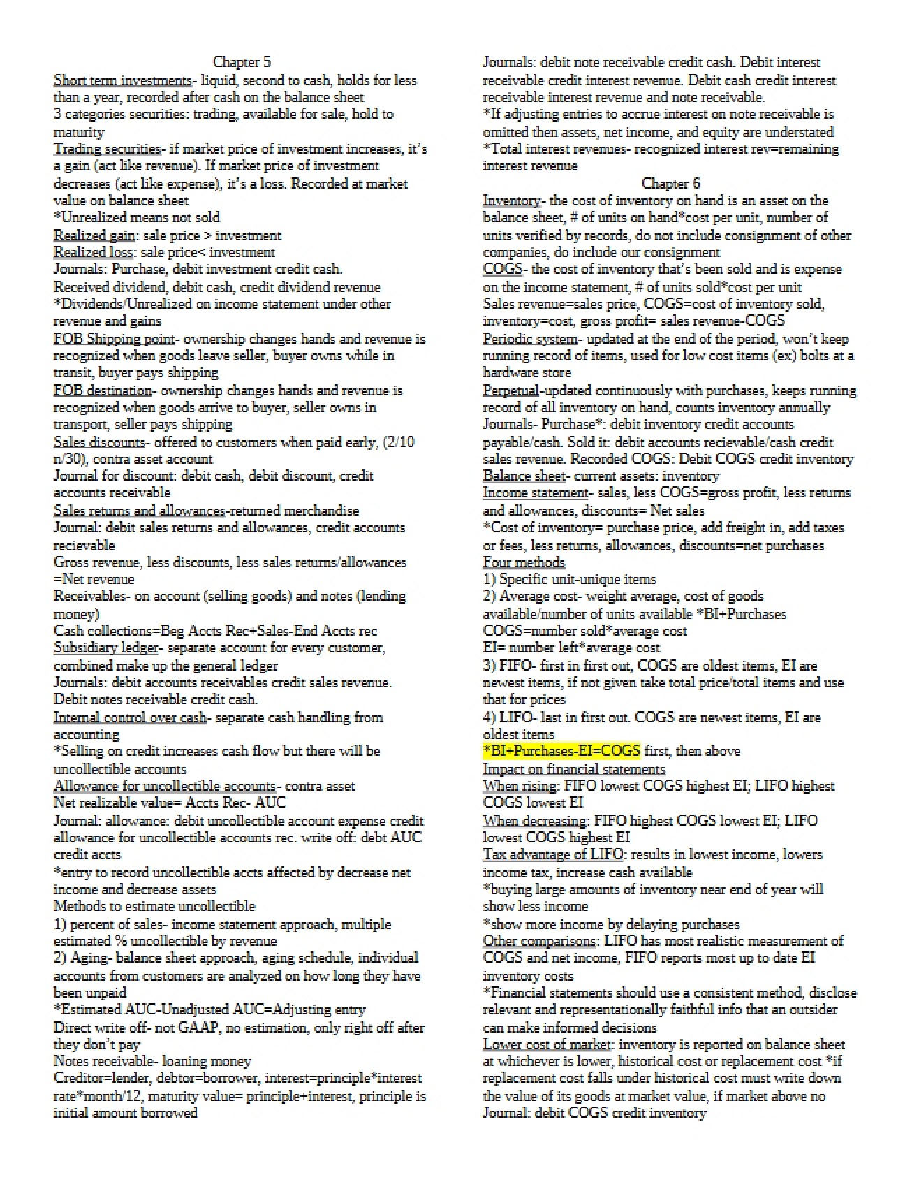 Chapter 05 Financial Accounting
