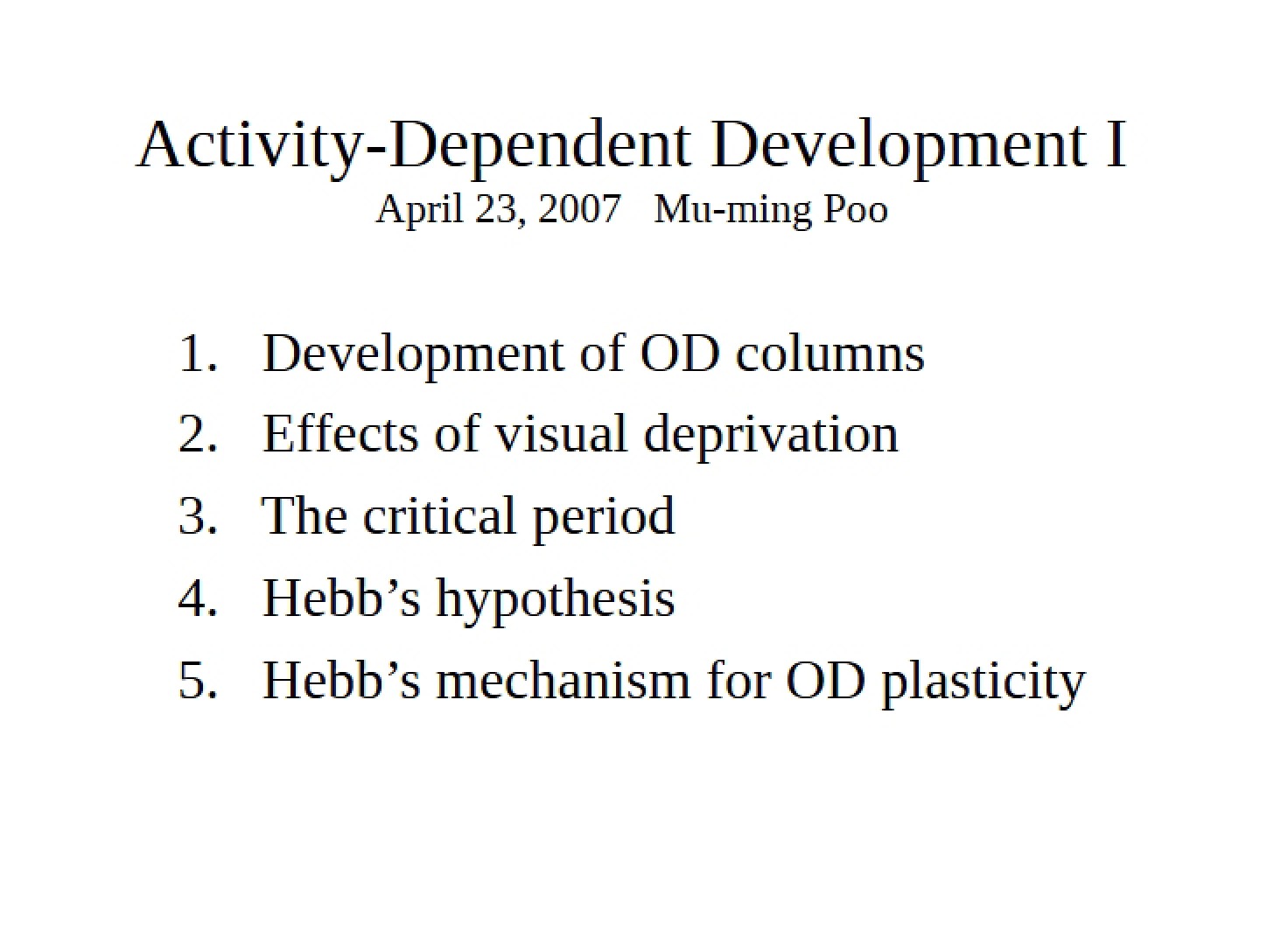 Notes from Lecture - 15 Pages