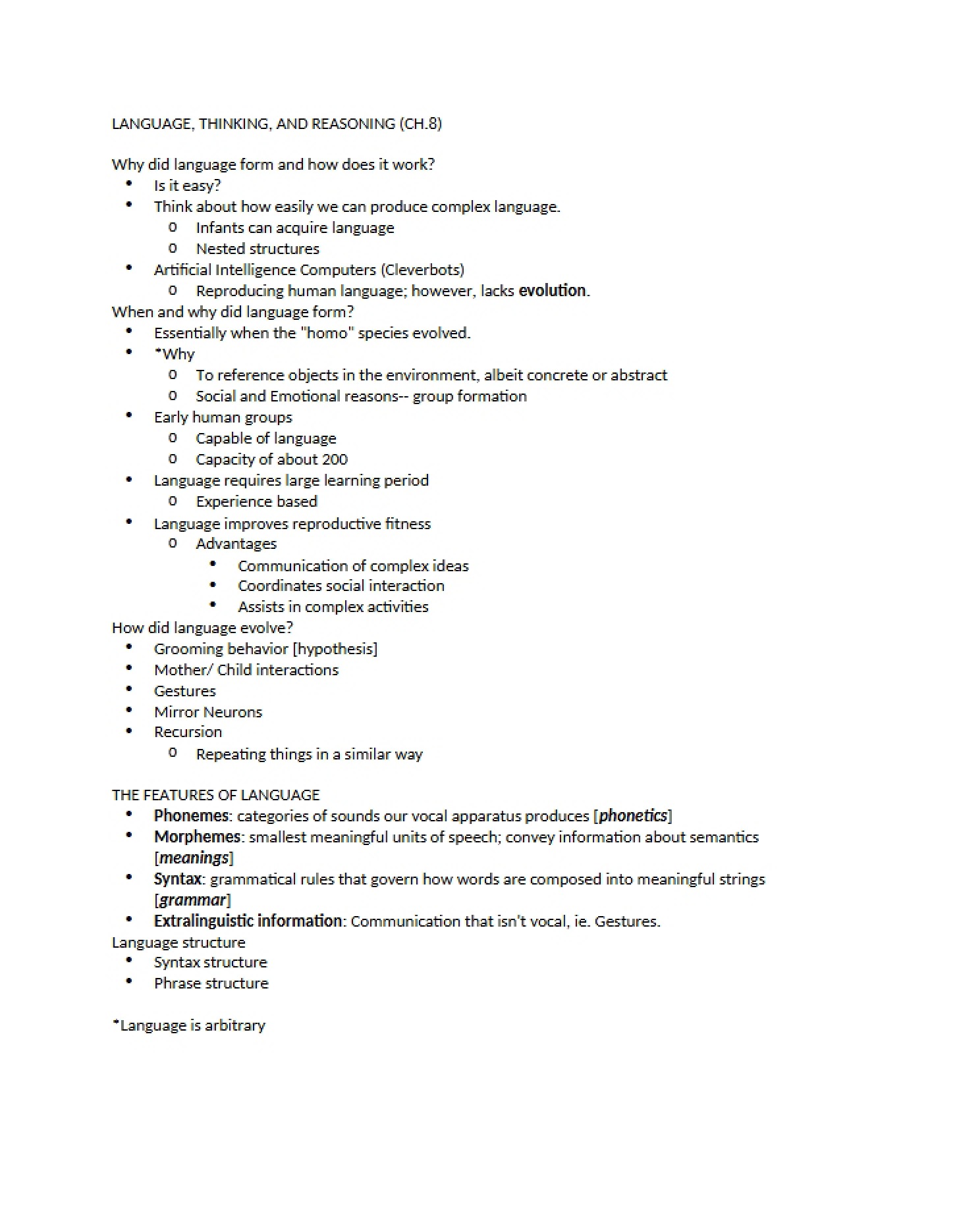 Third Learning Objectives