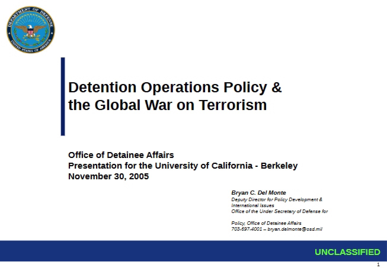 Session Notes