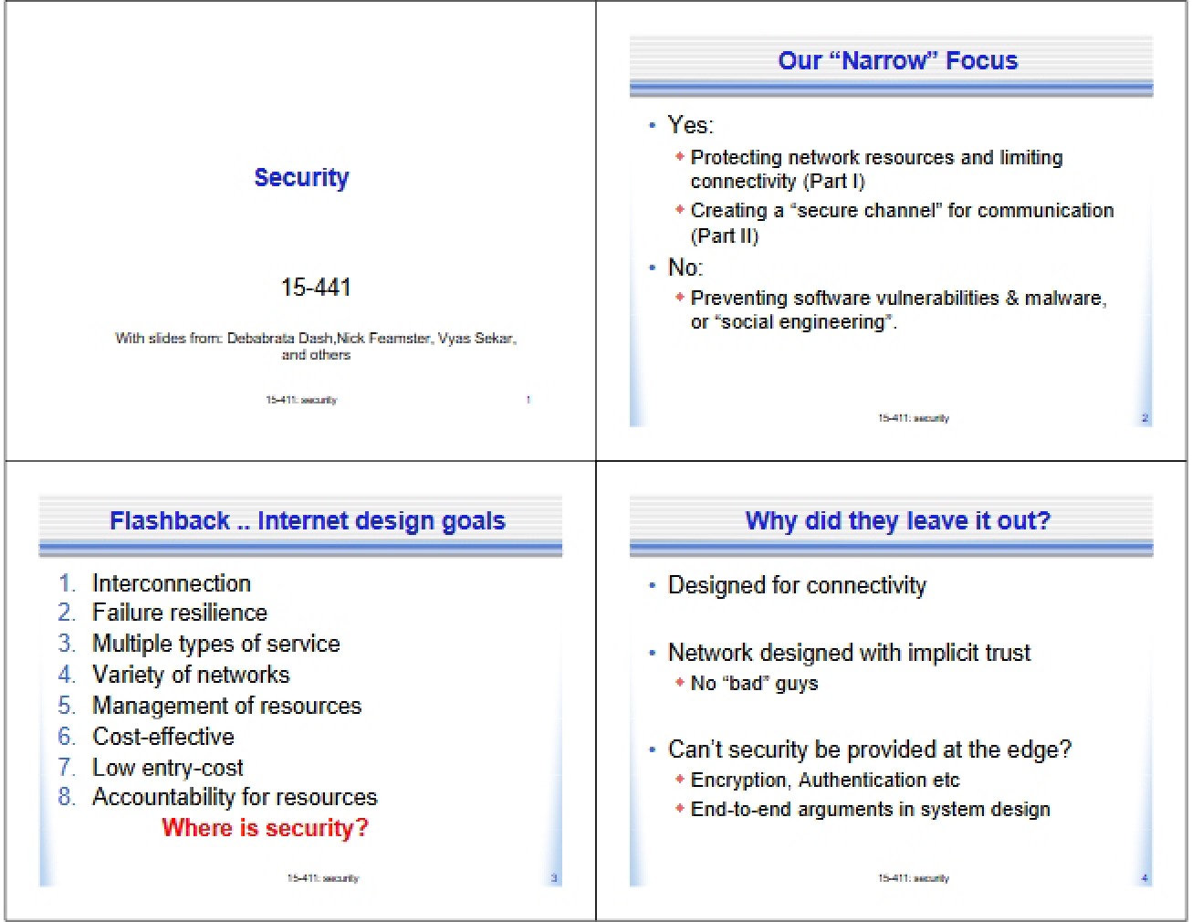 Security Overview - 25