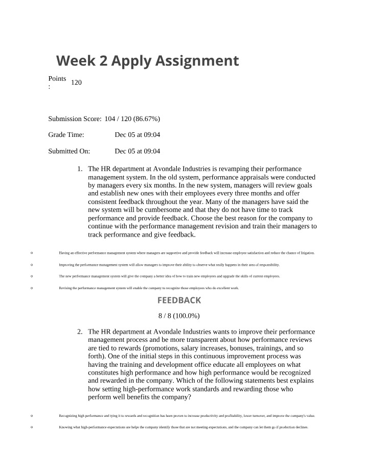 Apply Assignment for Week 2
