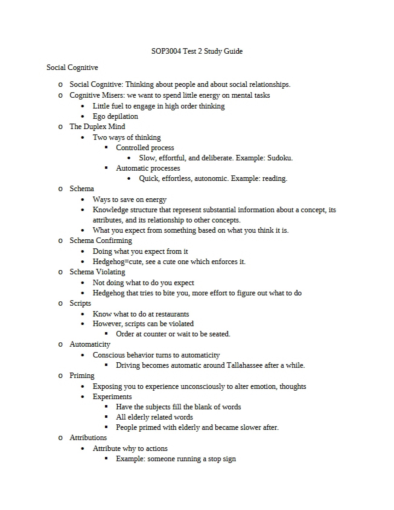 Social Cognitive Theory - Social Psychology (3)