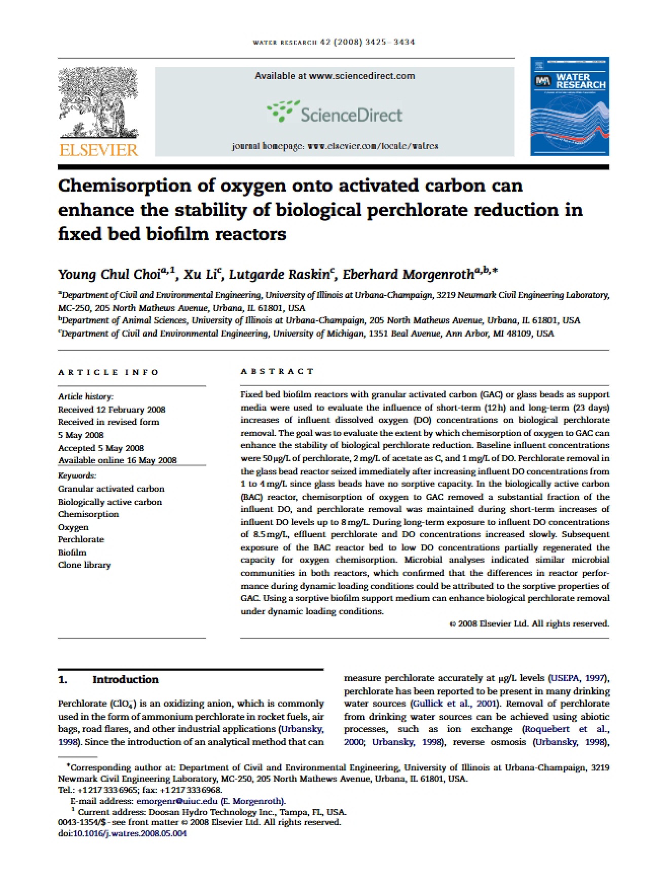 Water Quality Research Paper Part 1