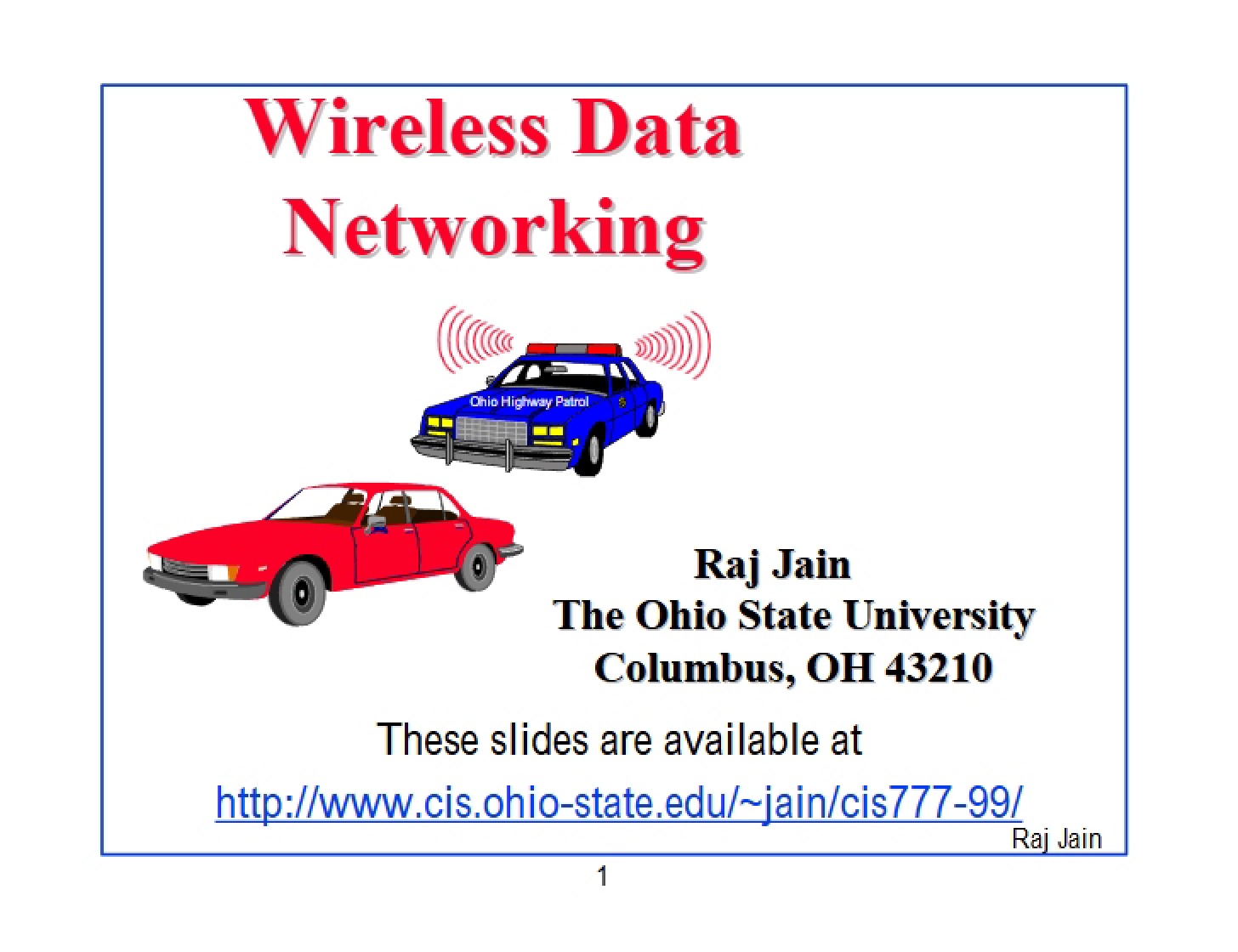 Wireless Data Networks