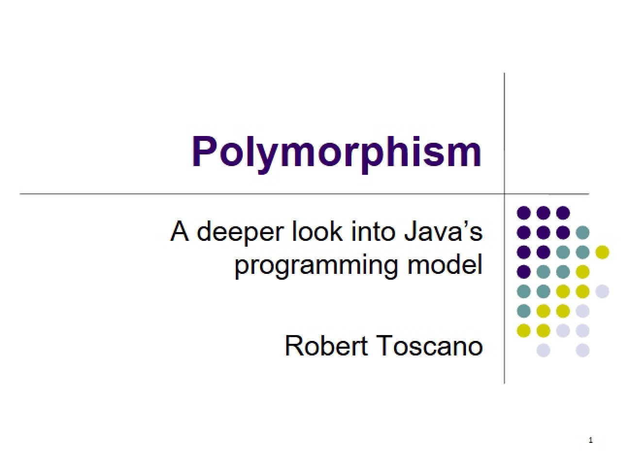 Polymorphism Concepts