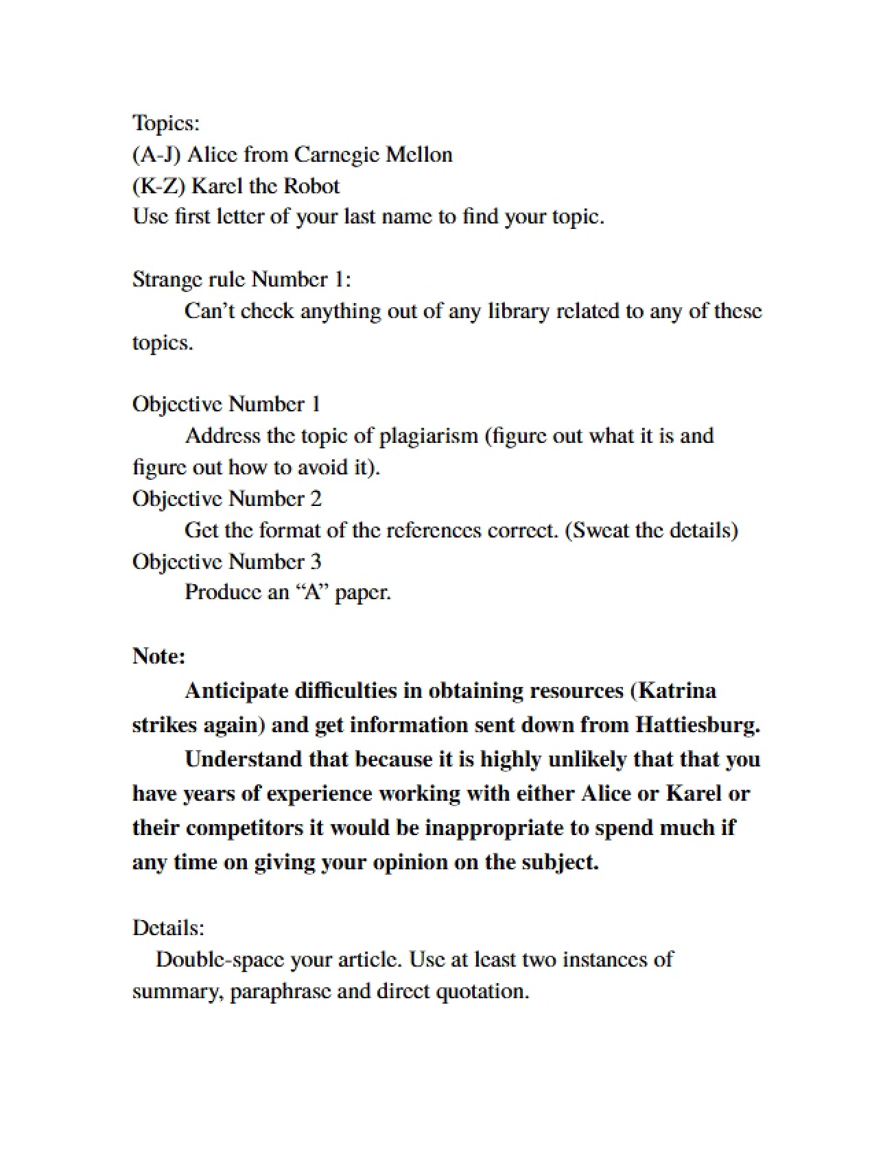 Introduction to the Alice Programming Language from Carnegie Mellon