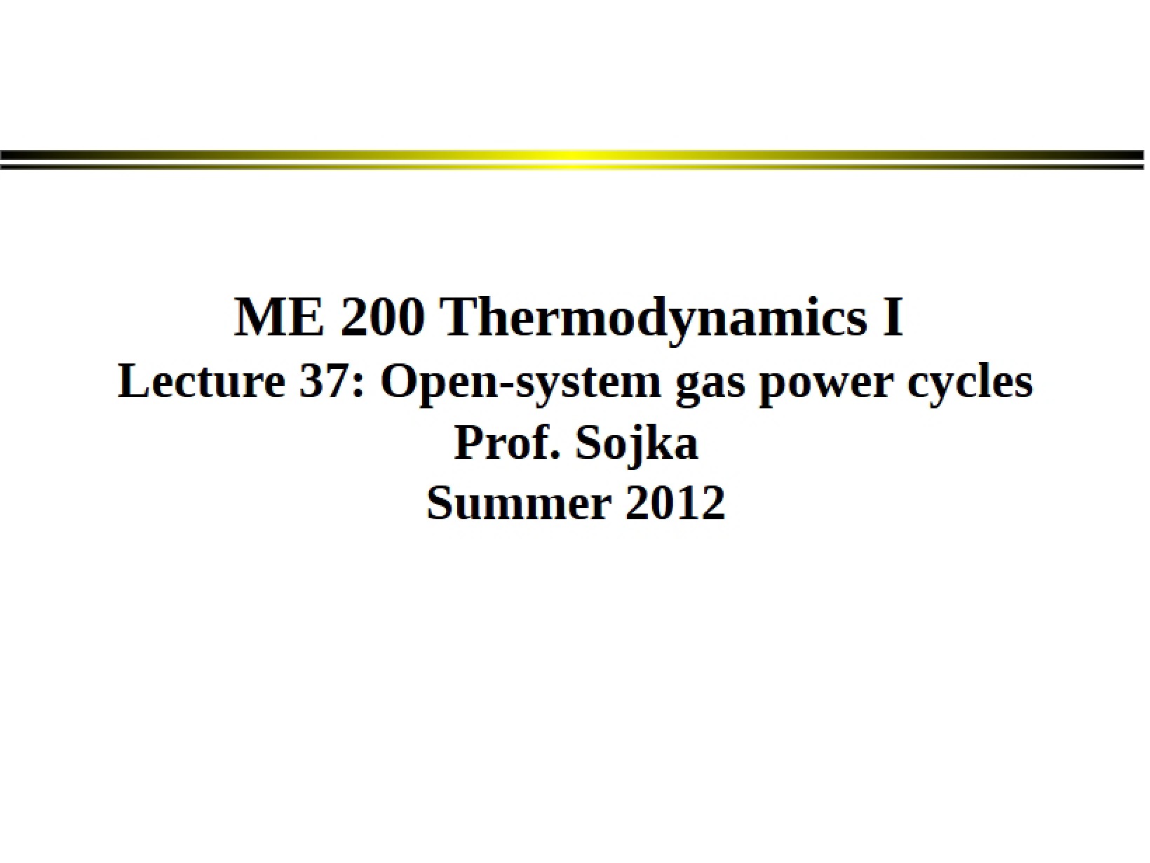Materials for Lecture Thirty-Seven