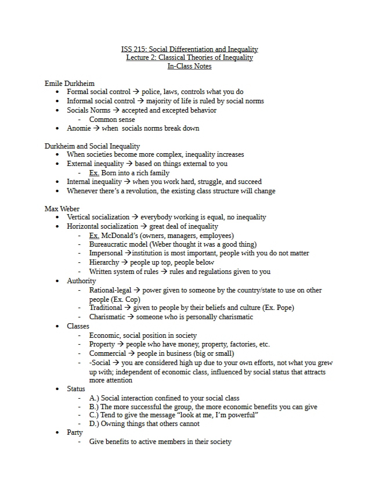 Lecture 2 Material