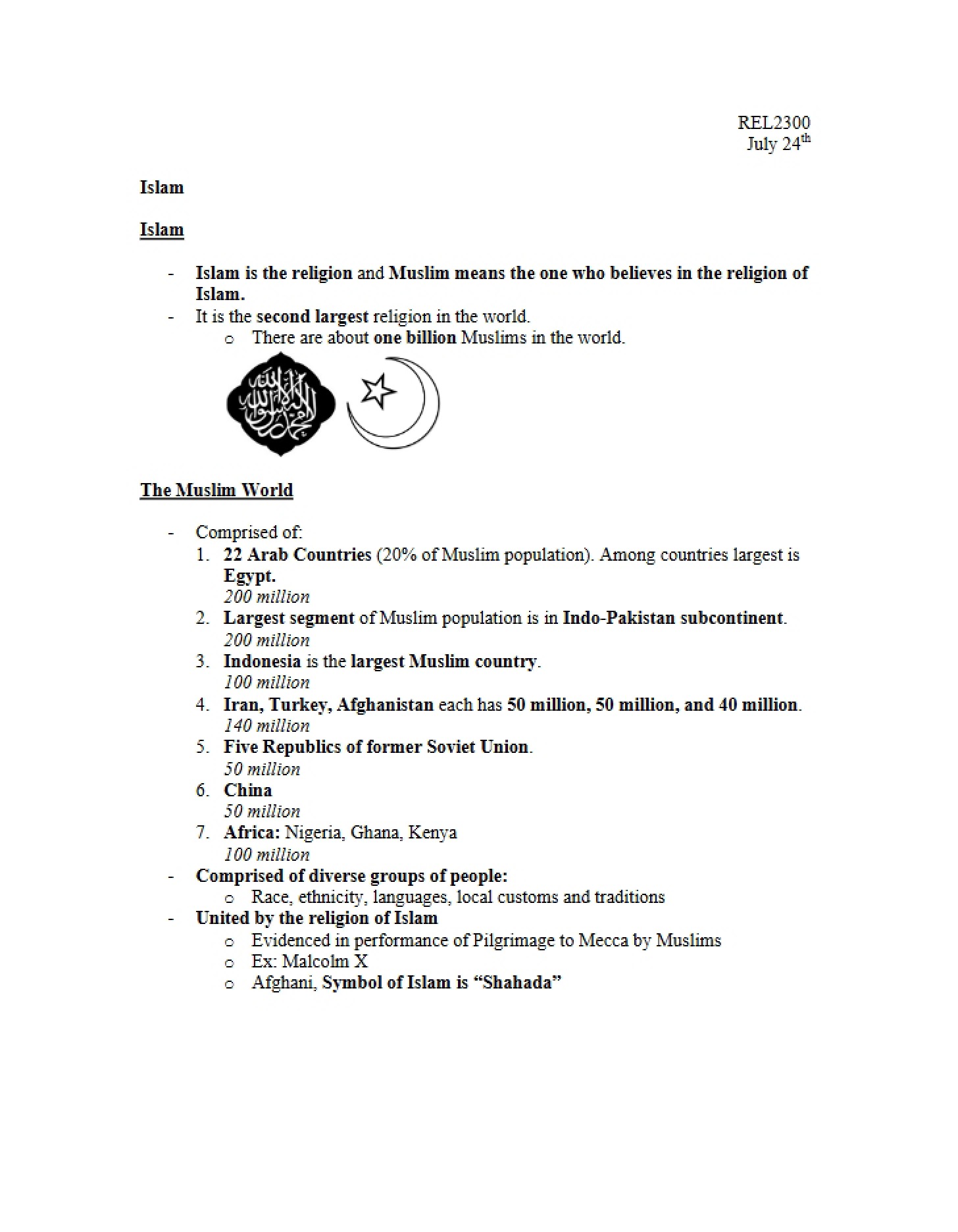 Islamic Studies