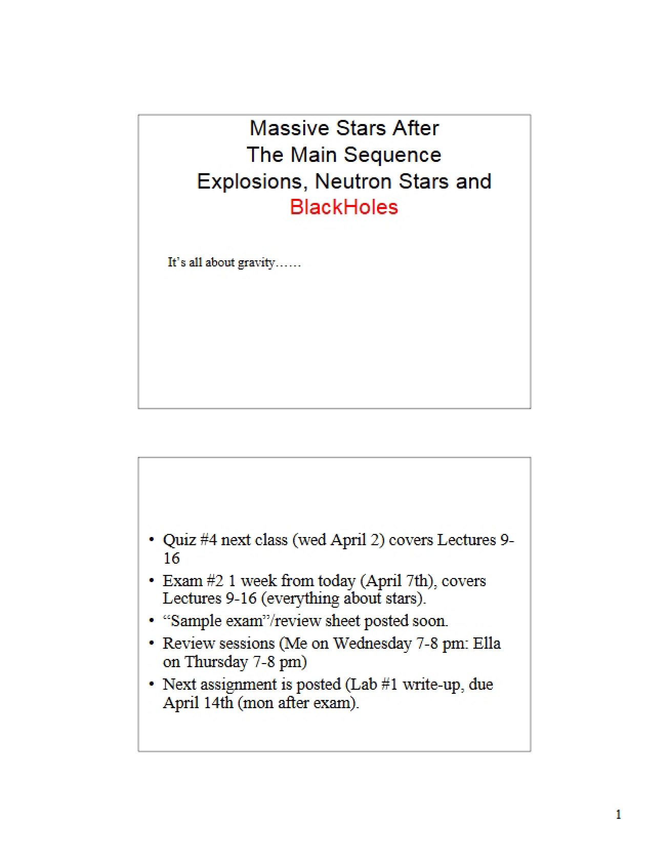 Post-Main Sequence Massive Star Explosions, Black Holes, and Neutron Stars