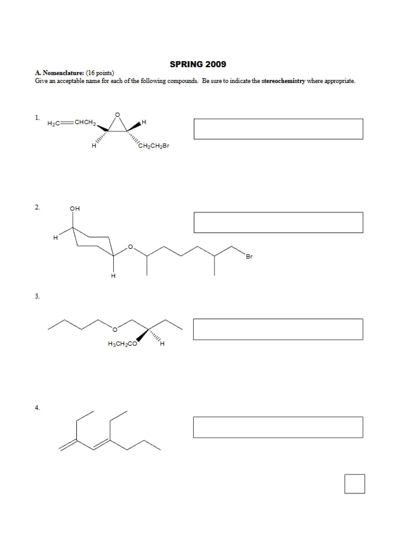 Spring Test One (2009)