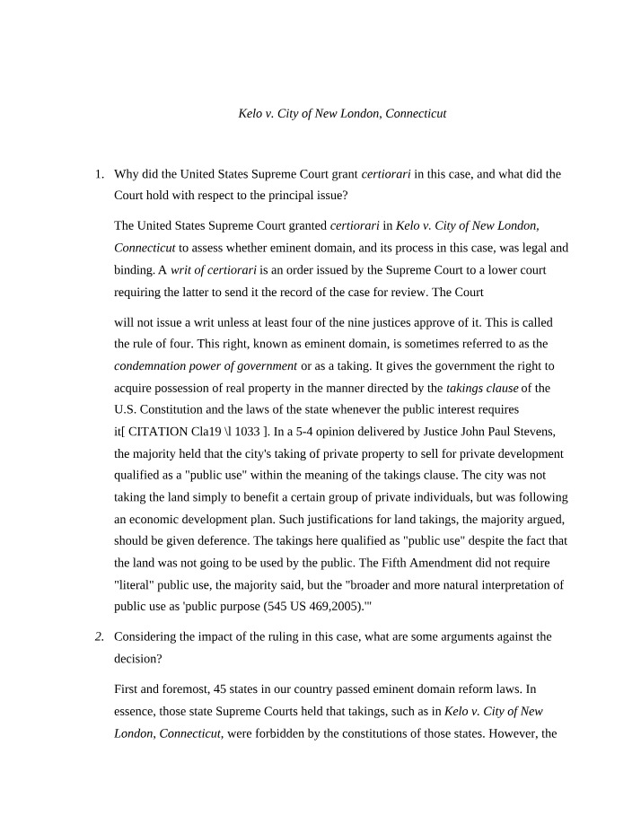 Discussion 2 for Business Law