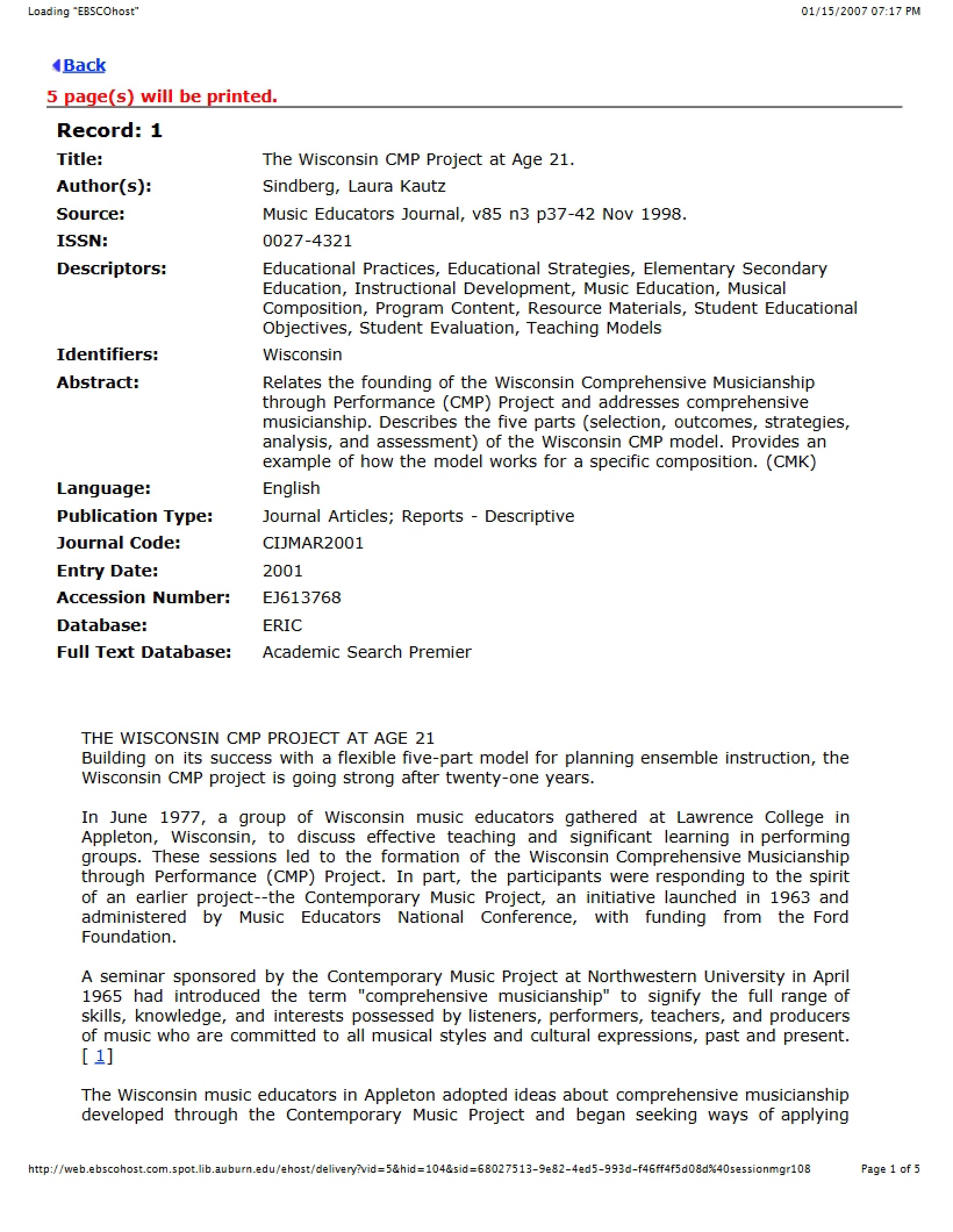 Sindberg 1998 Paper