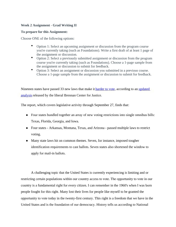 COMMMISC - Week 2 Assignment