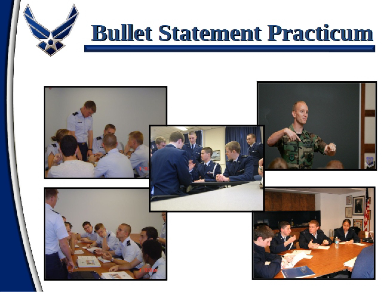 Practicum on Bullet Statements