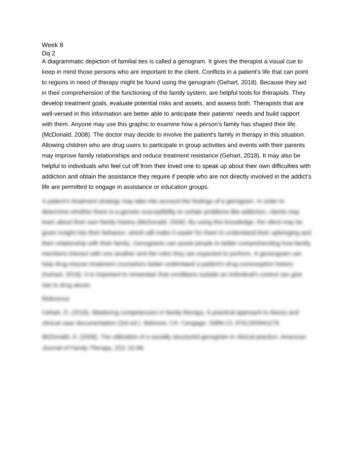 DQ 2 for Psychopathology and Diagnosis