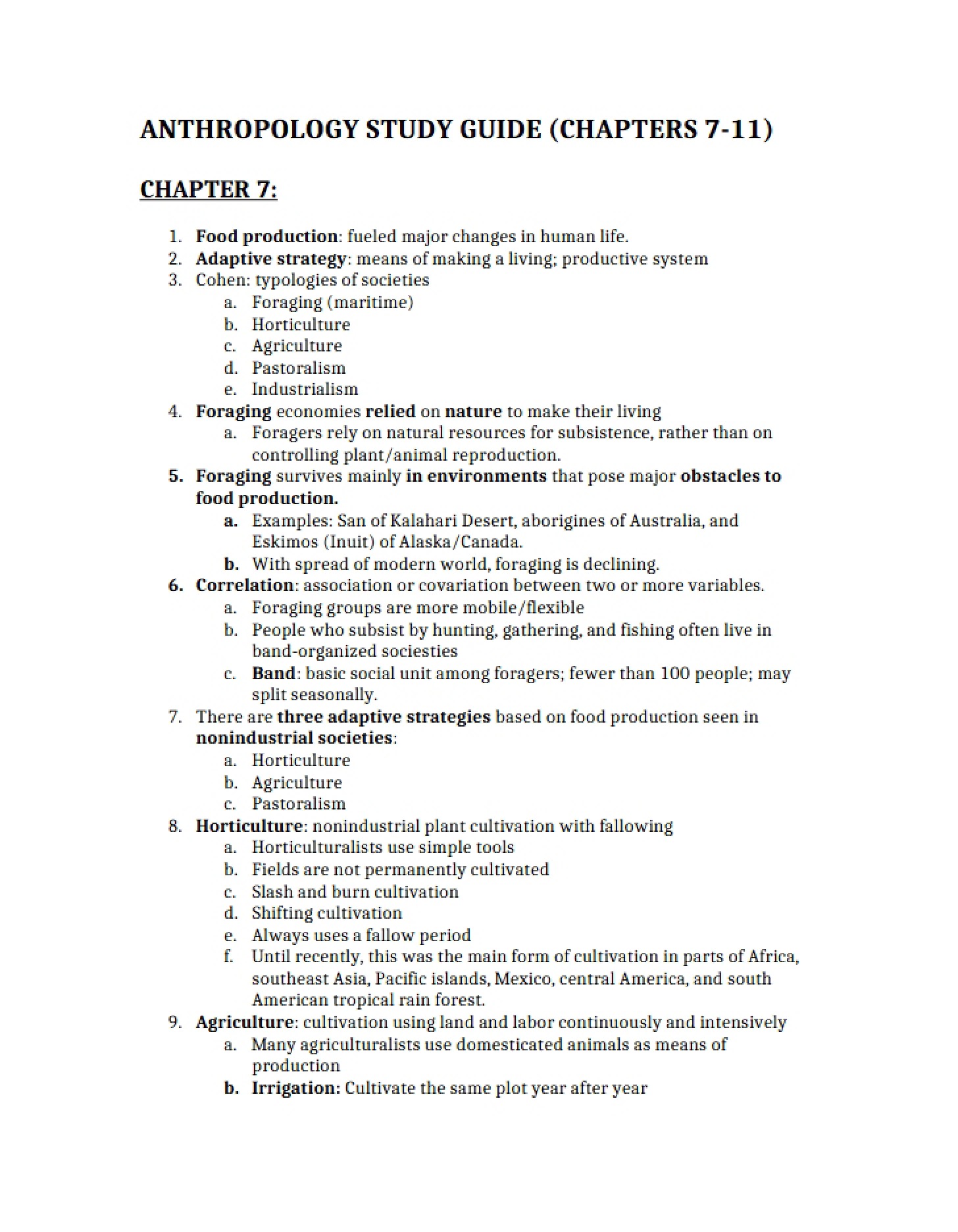 Holistic Study of Anthropological Science