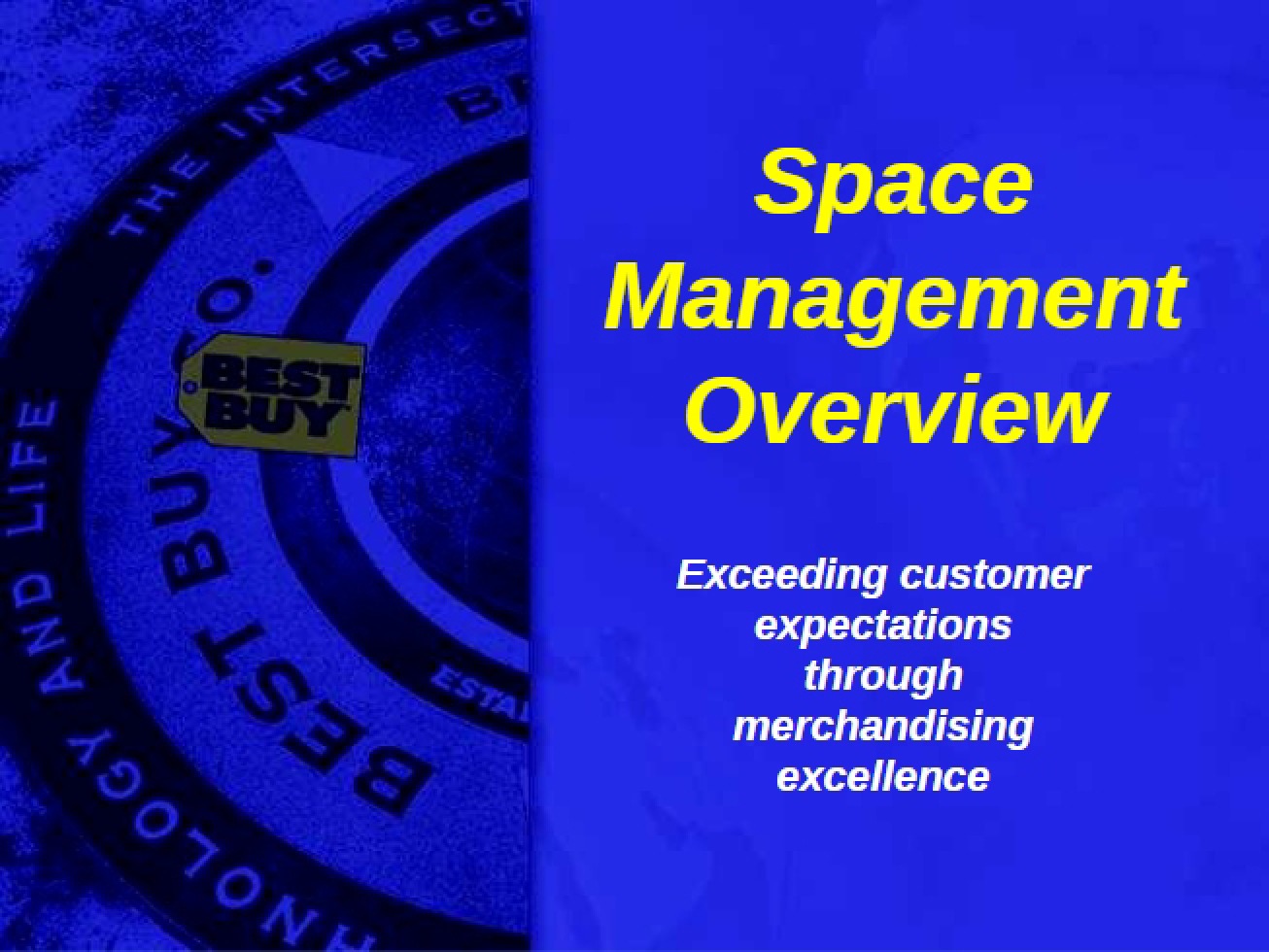 Overview of Space Management