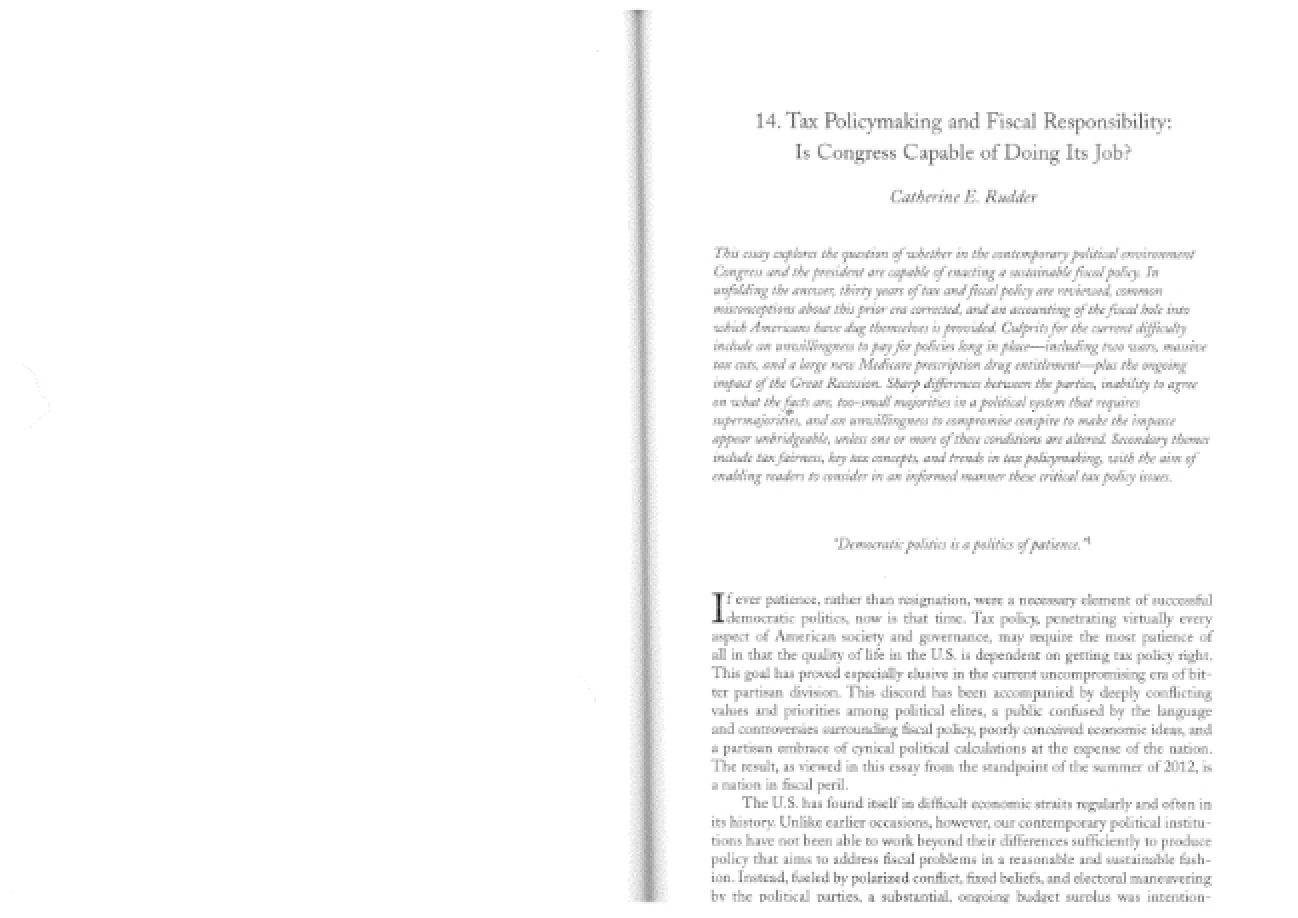 Reassessing Congressional Authority: Chapter 14