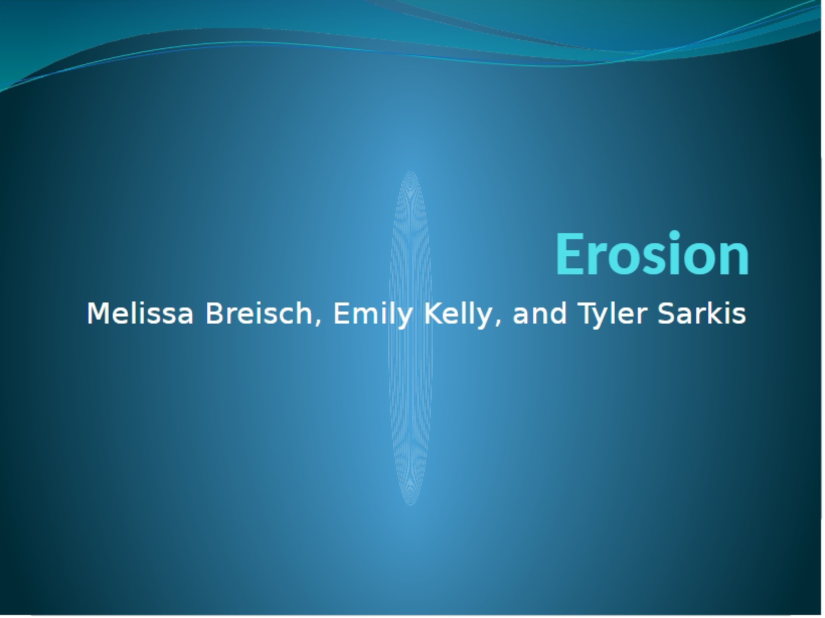 Erosion Processes
