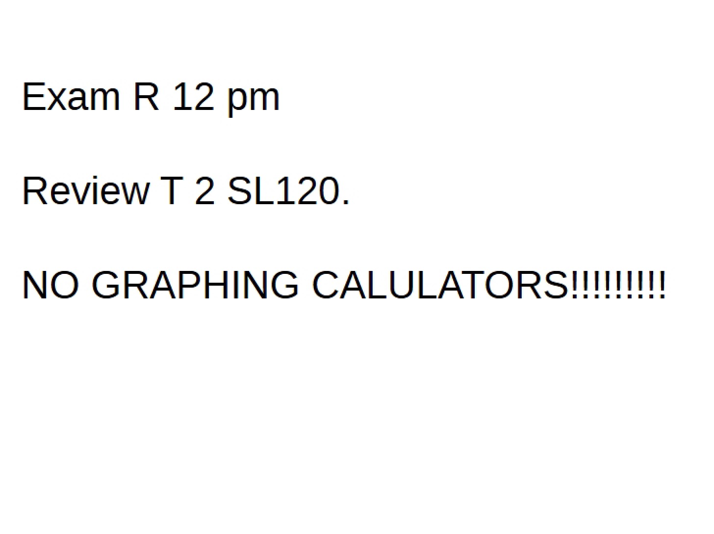Course Notes