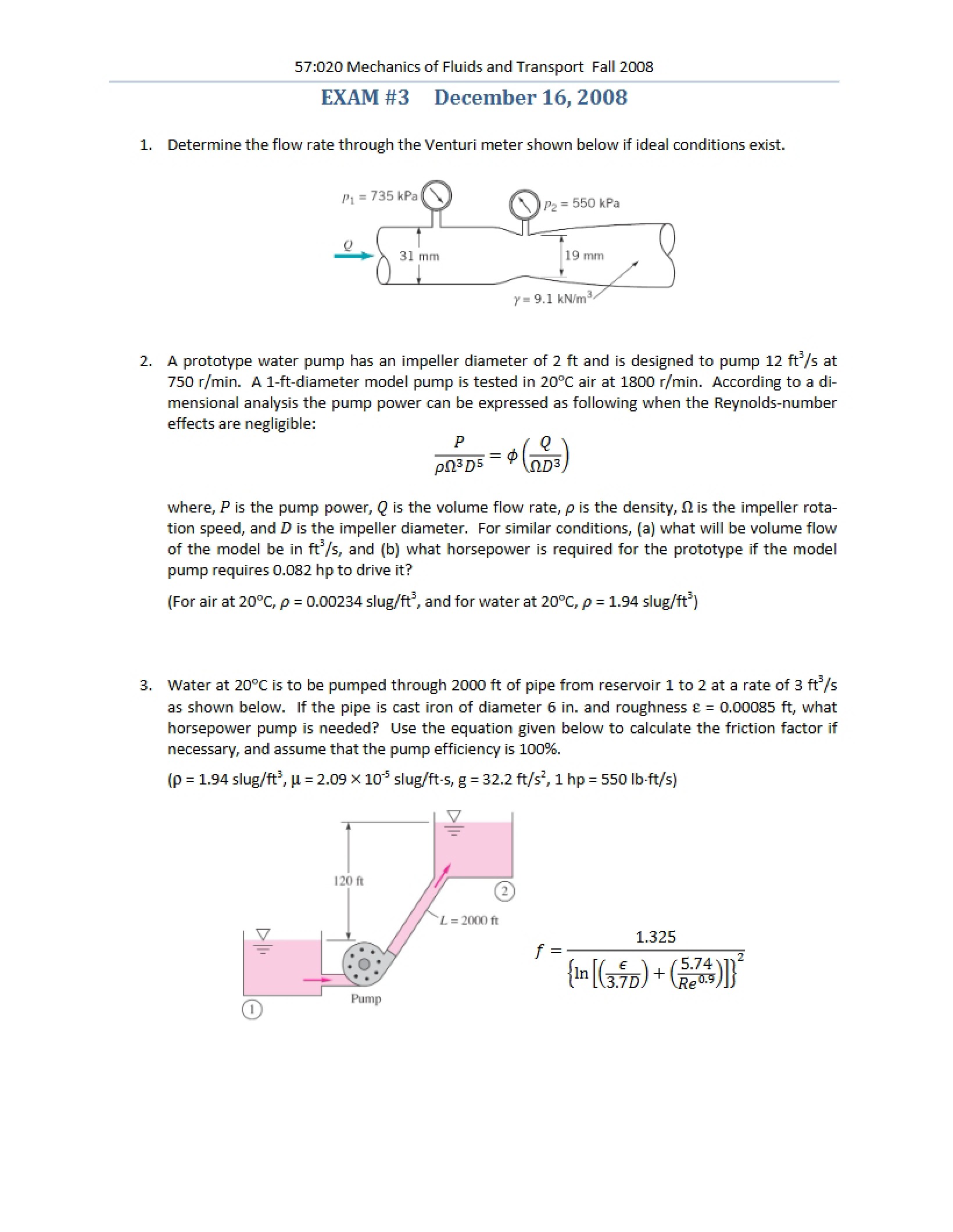 Fluid Mechanics Concepts