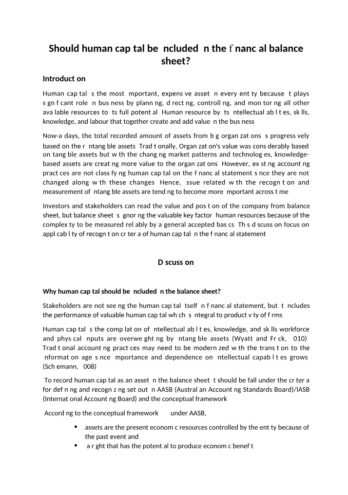 Part 1 Case Study