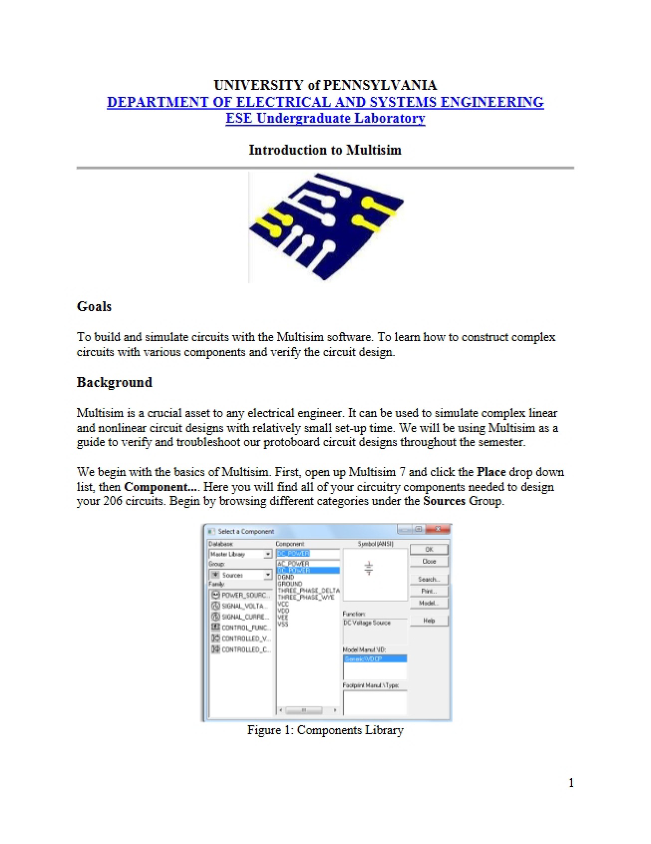 Multisim Intro