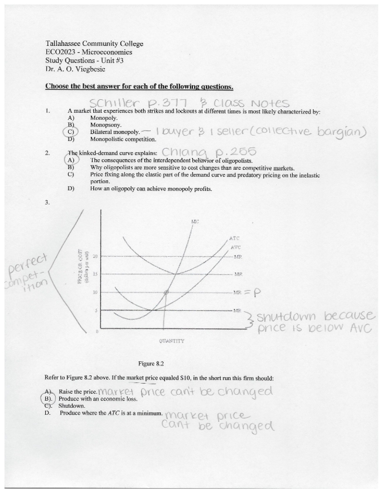 Comprehensive Study Guide for Principles of Economics