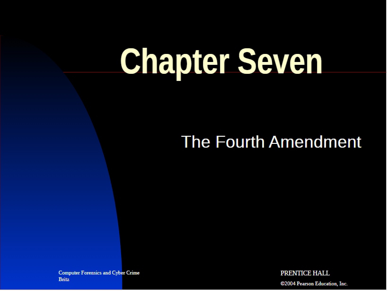 Fourth Amendment Legal Overview