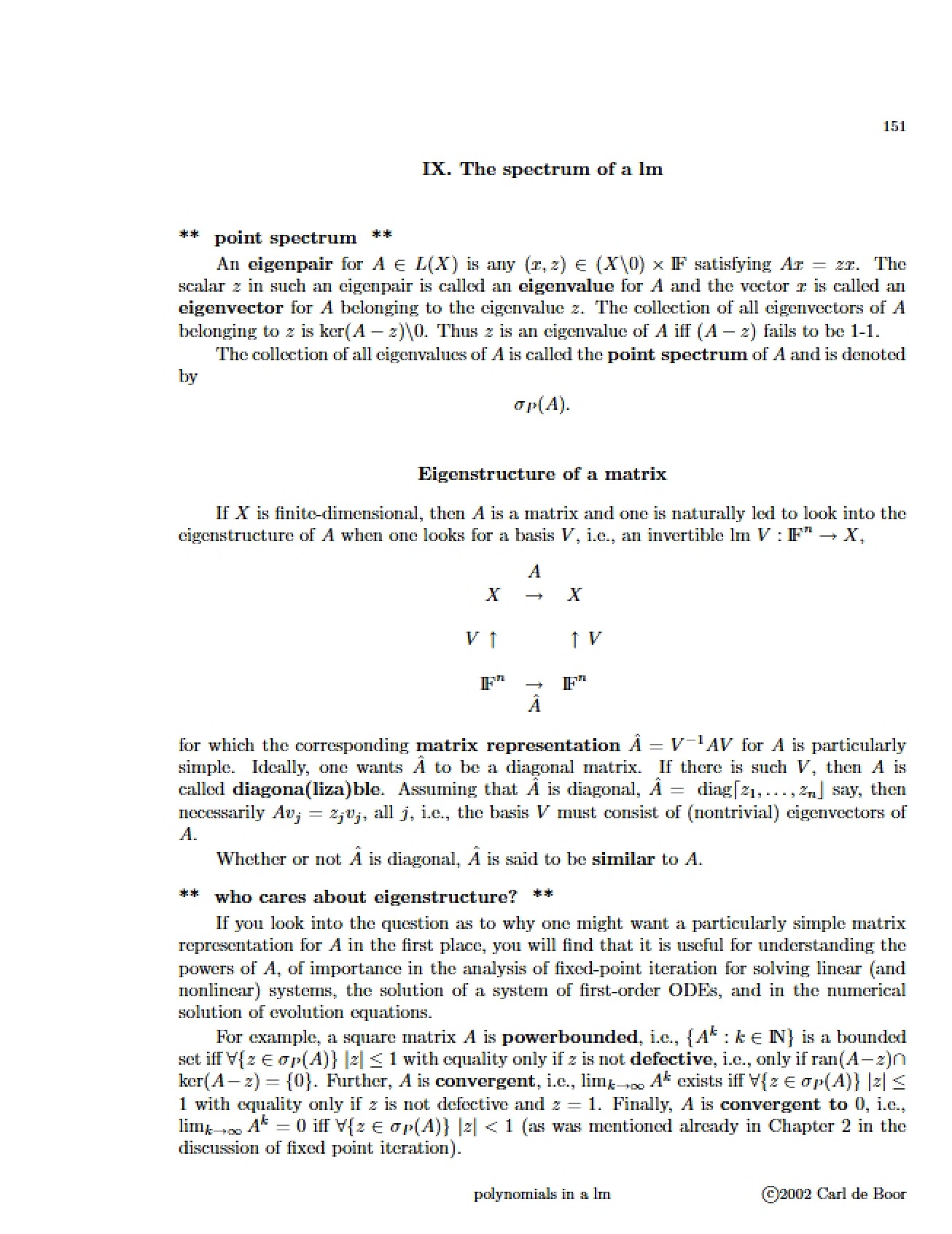 LM Spectrum - Numerical Functional Analysis