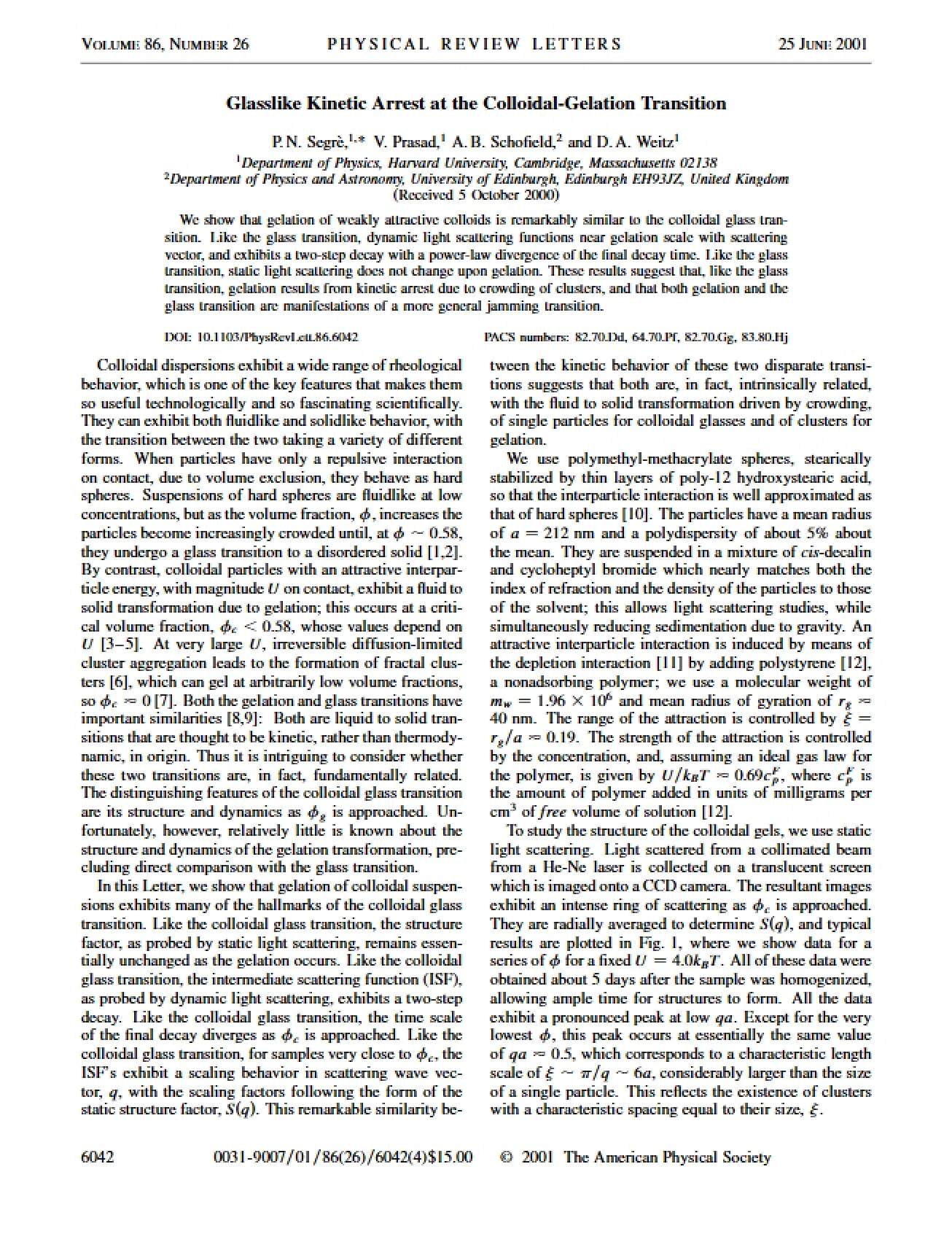 Glasslike Kinetic Arrest at the Colloidal-Gelation Transition