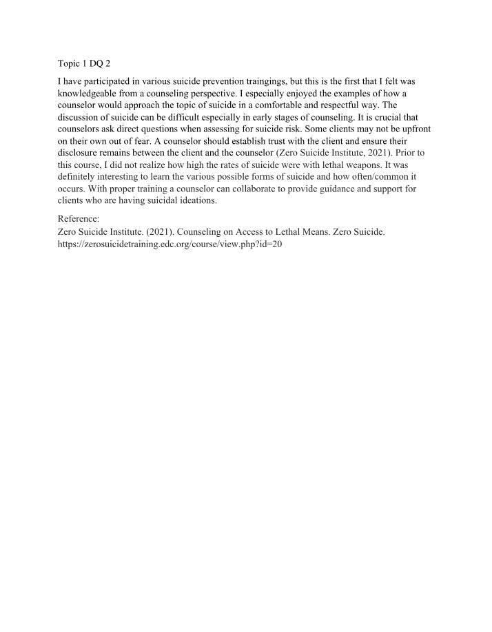 CNL545 - Topic 1 DQ 2
