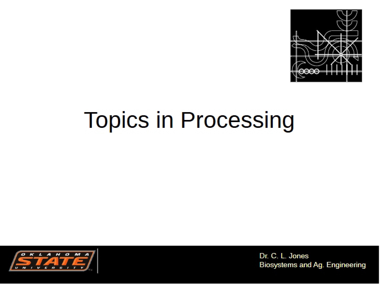 Processing Topics