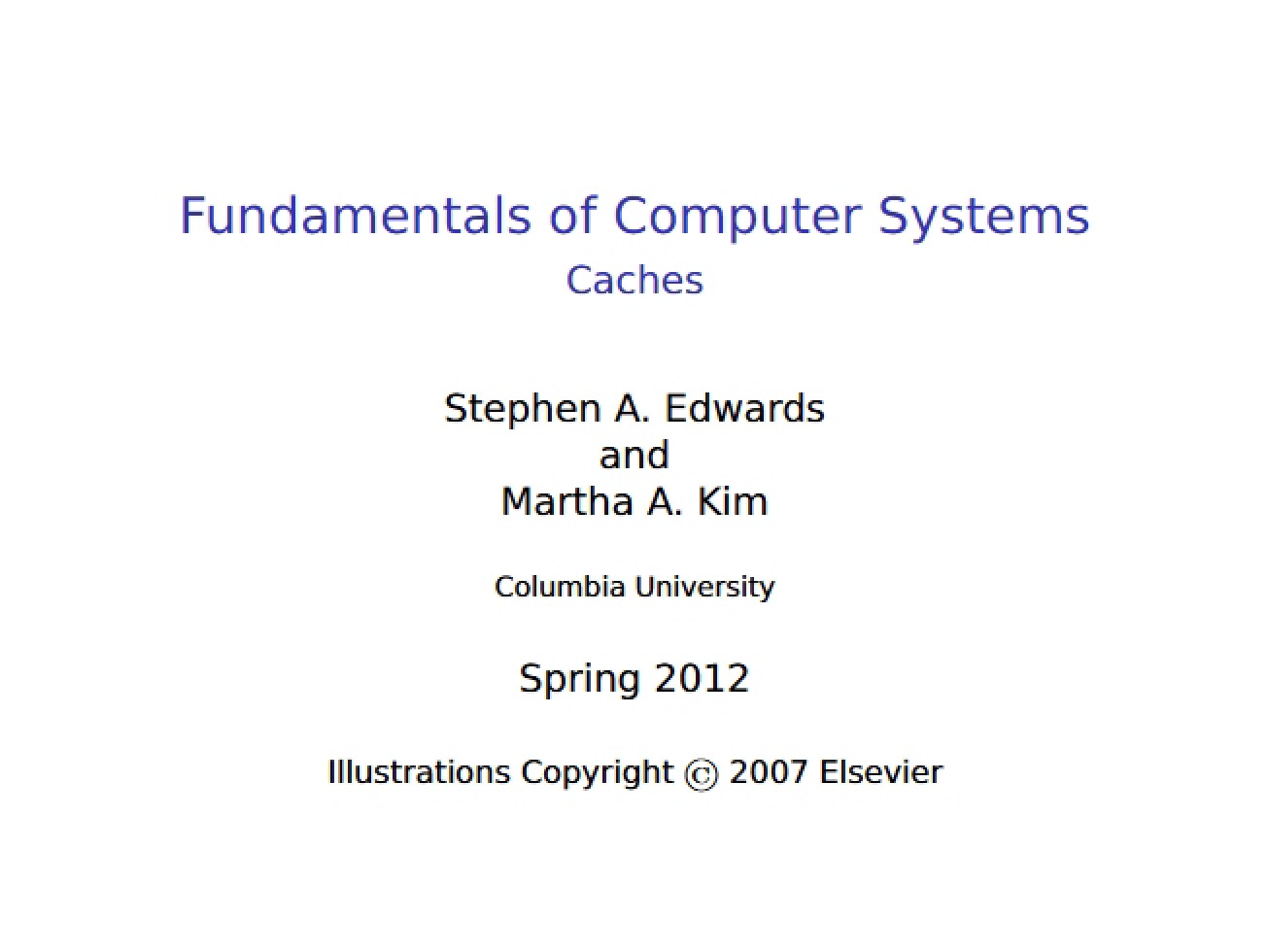 Basics of Computer Systems