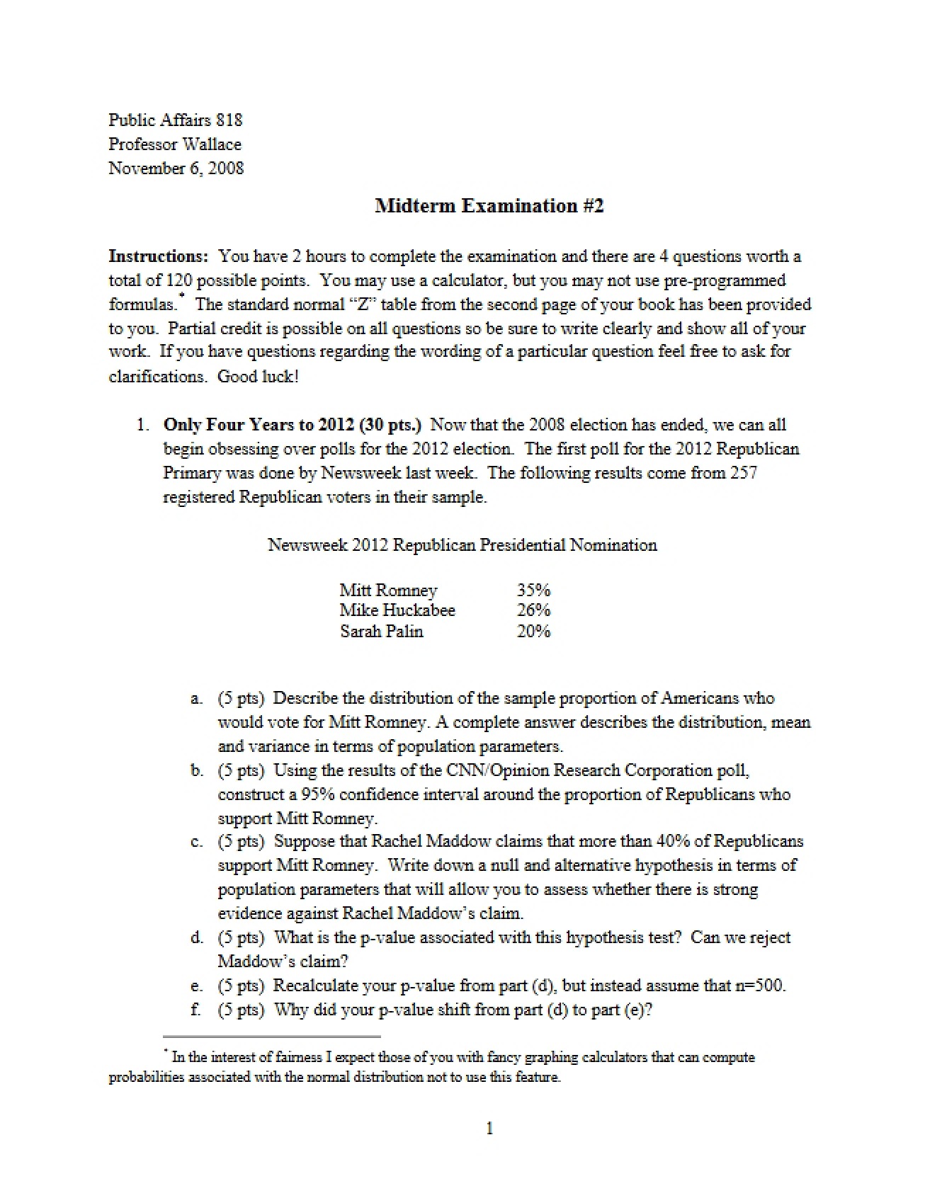 Syllabus for PA 818