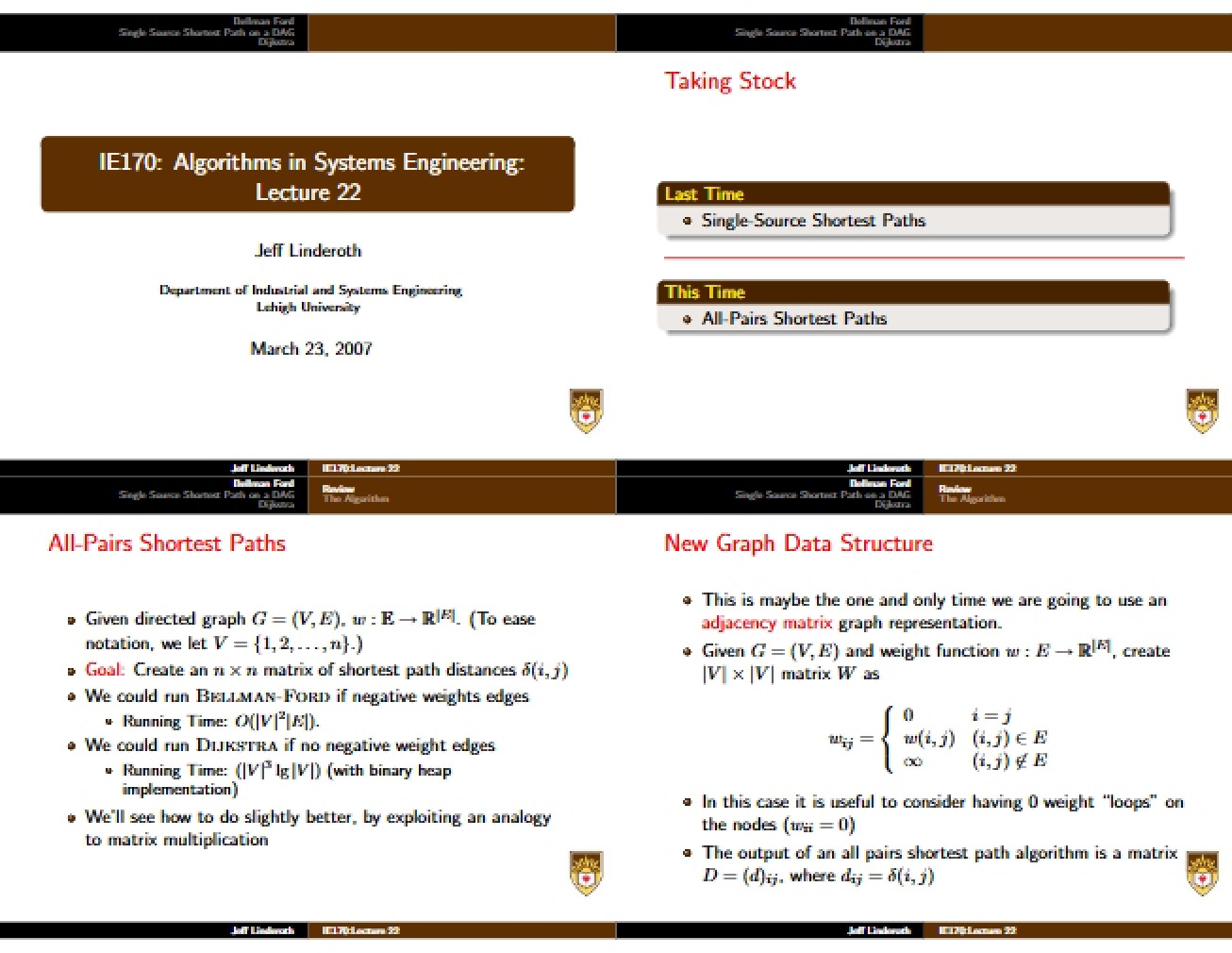 IE 170 Notes