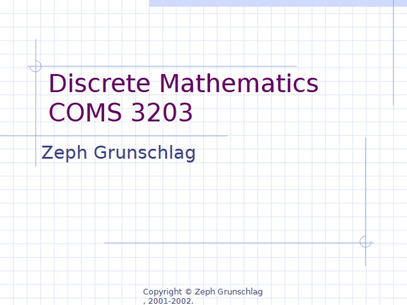 Discrete Mathematics Notes