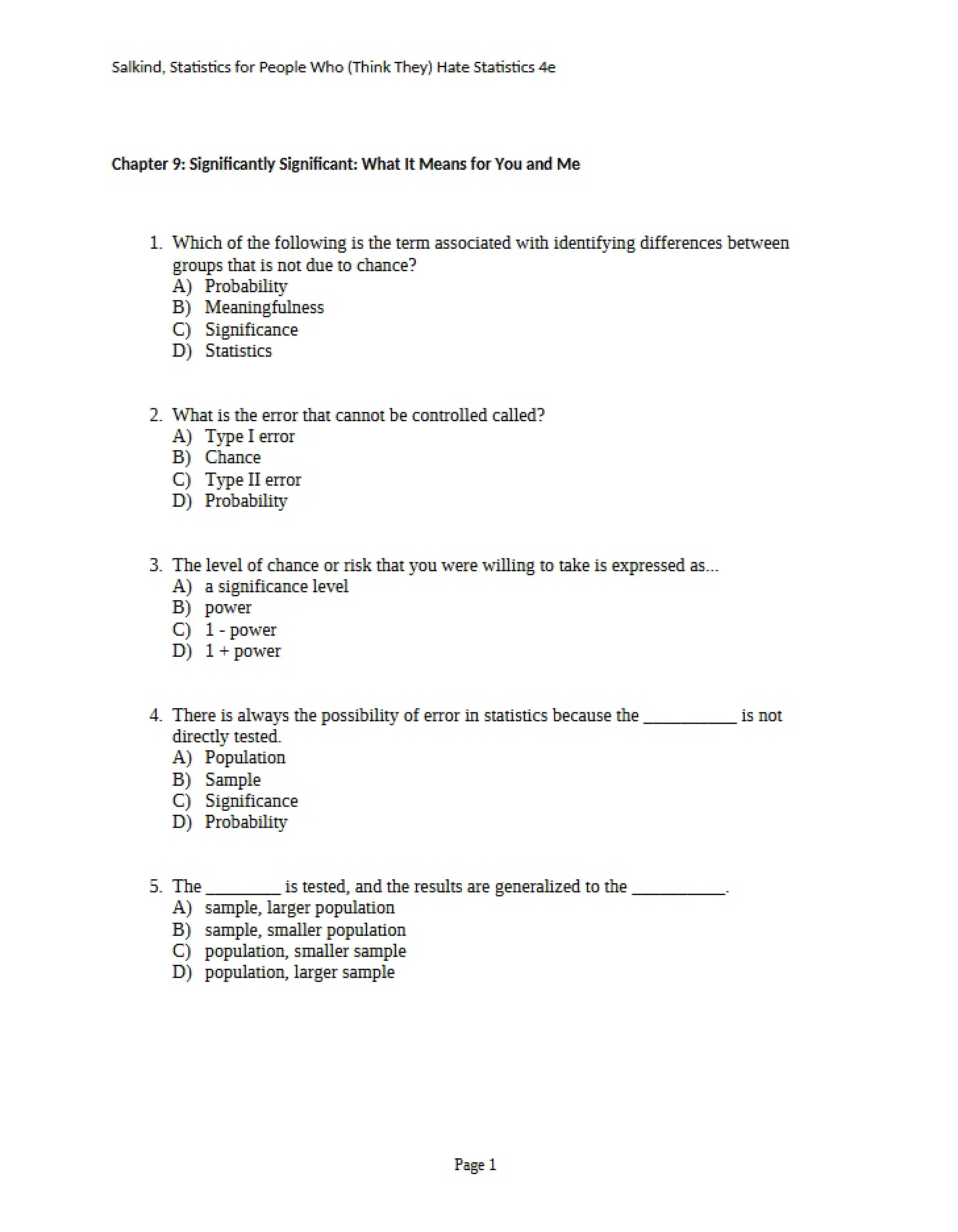 Practice Assessment
