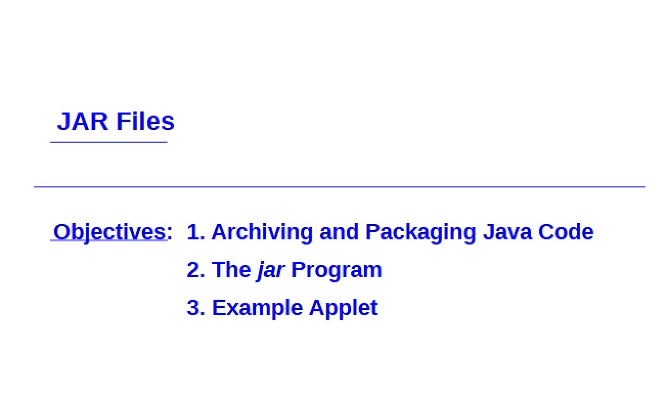 Working with JAR Files in Java Development