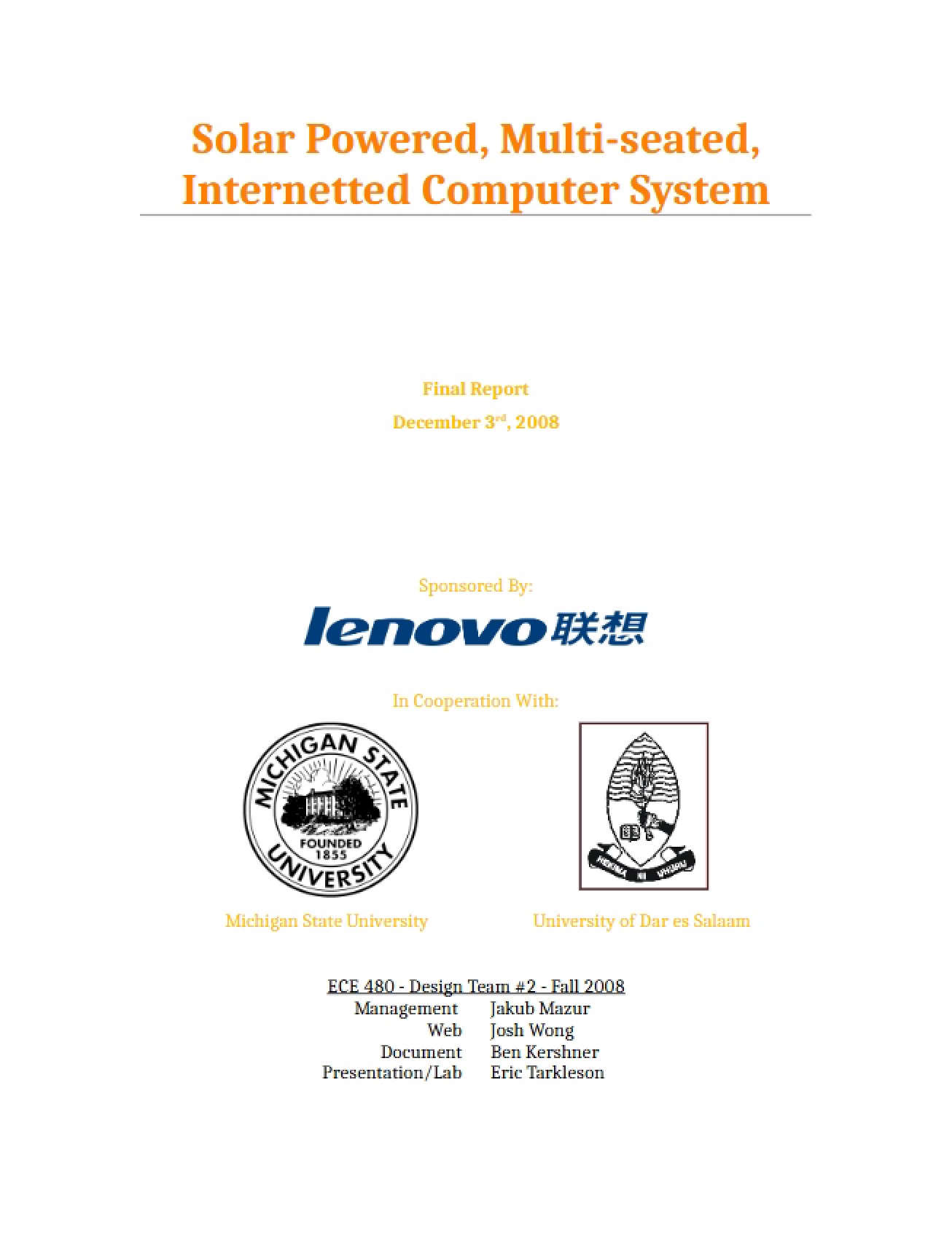 Report Final